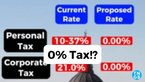 USA Getting Rid of ALL Income Taxes?!