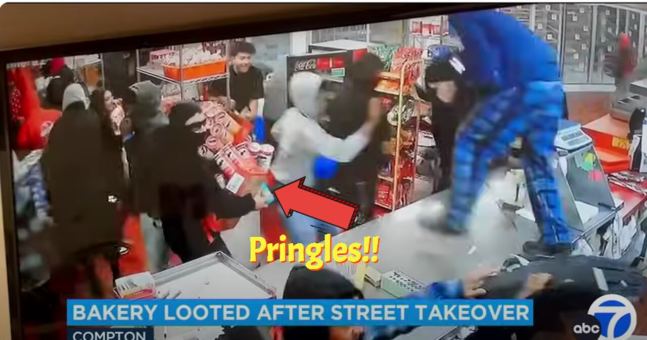 Loser & Thugs RANSACK Compton Bakery After Wild Street Takeover!