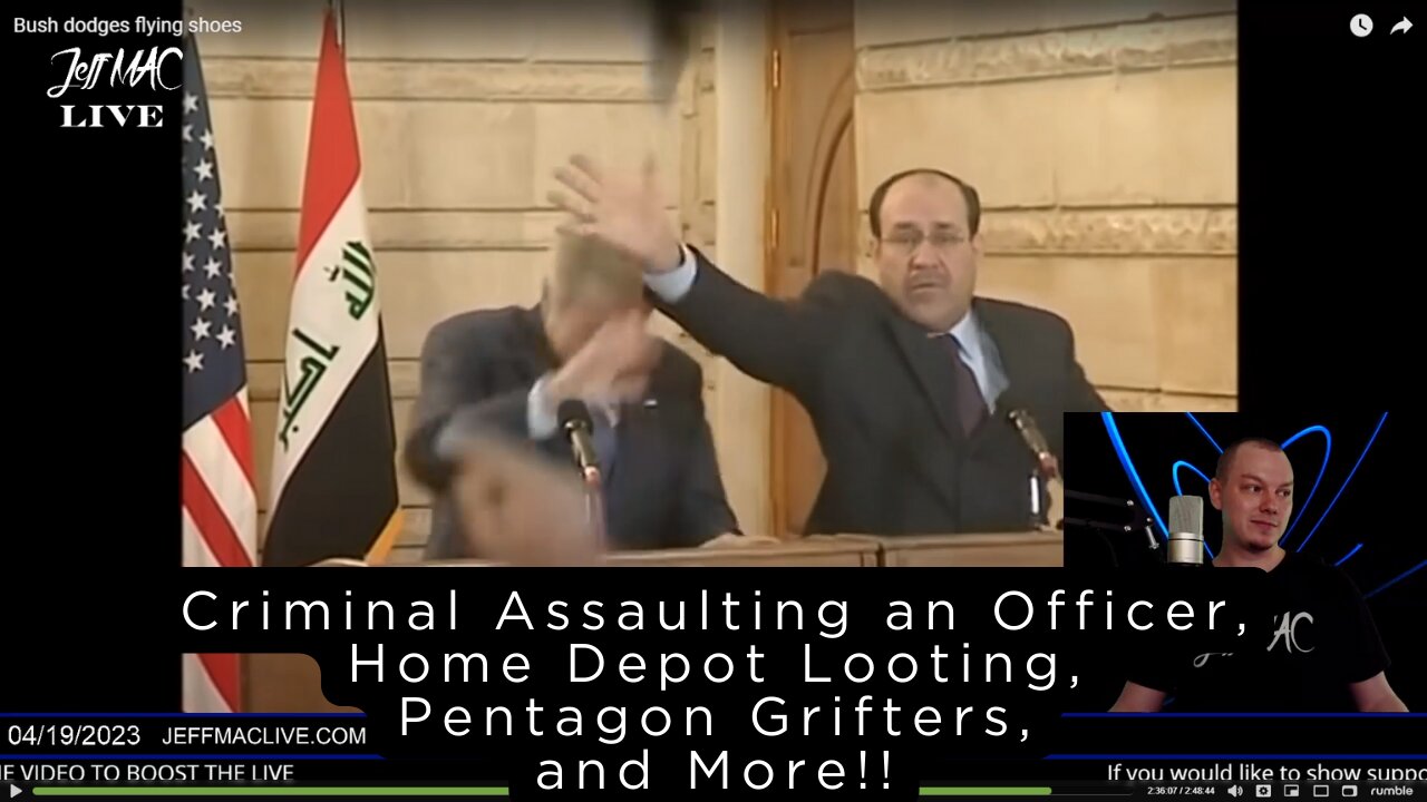 Criminal Assaulting an Officer, Home Depot Looting, Pentagon Grifters, and More!!