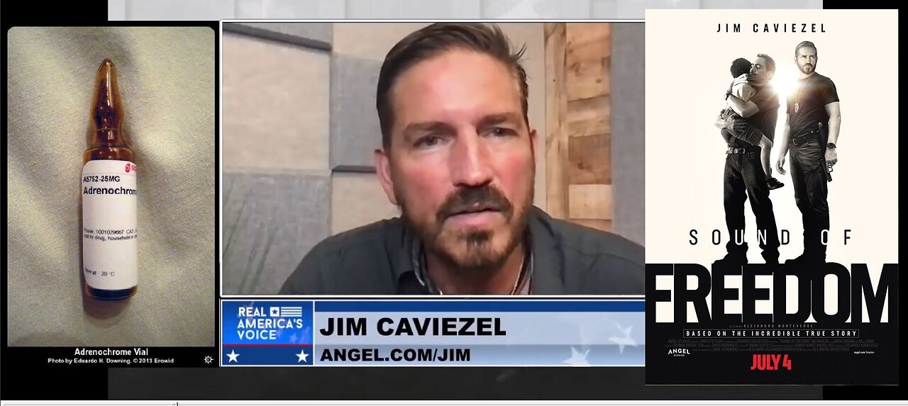 Jim Caviezel mentioned Adrenochrome & was dropped by his agency, lawyers, Hollwood