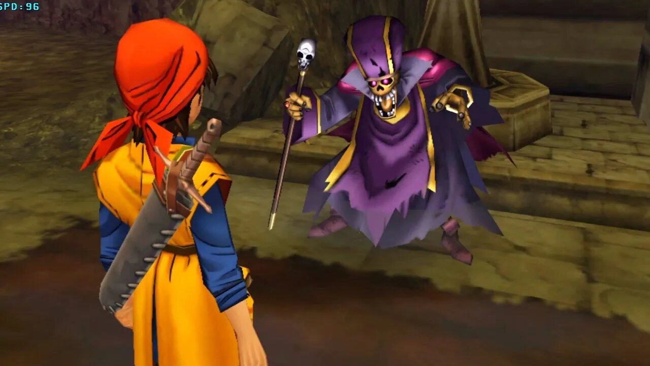 DRAGON QUEST VIII (3DS) #02 Tortured Soul Boss Fight | 21:9 WIDESCREEN Hack | Citra MMJ