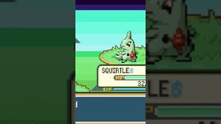 Pokémon FireRed - Wild Larvitar Used Leer!