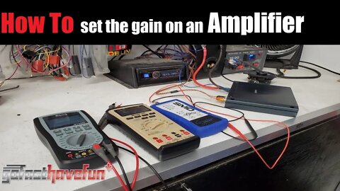 4 Ways How To Gain an Amplifier / Bass Amp / Mono Block | AnthonyJ350