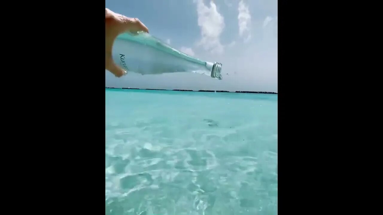 The crystal clear waters of Kurumba Maldives #shorts