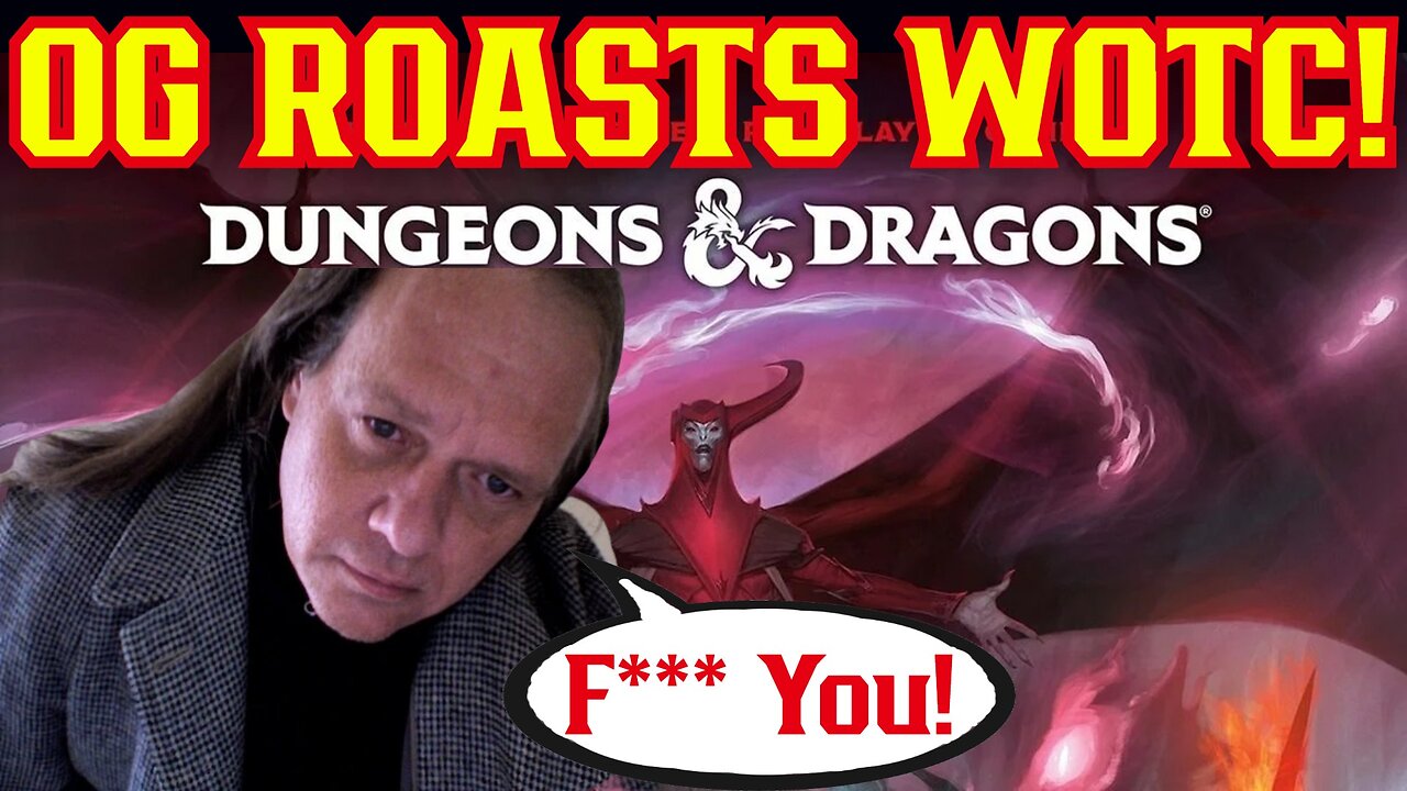 Dungeons And Dragons OG Creator TRASHES WOTC Over Latest Editions! Rob Kuntz Goes Off! | Hasbro DND