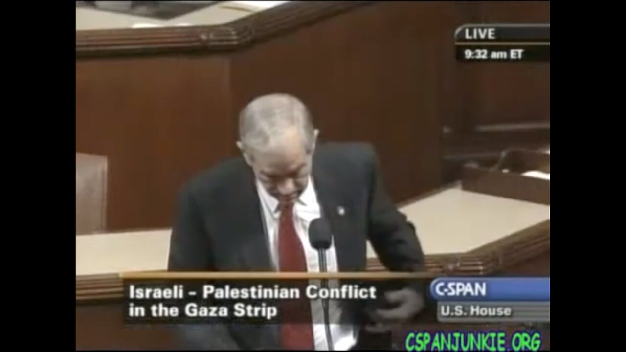 Ron Paul: Israel Encouraged and Started Hamas (2009)