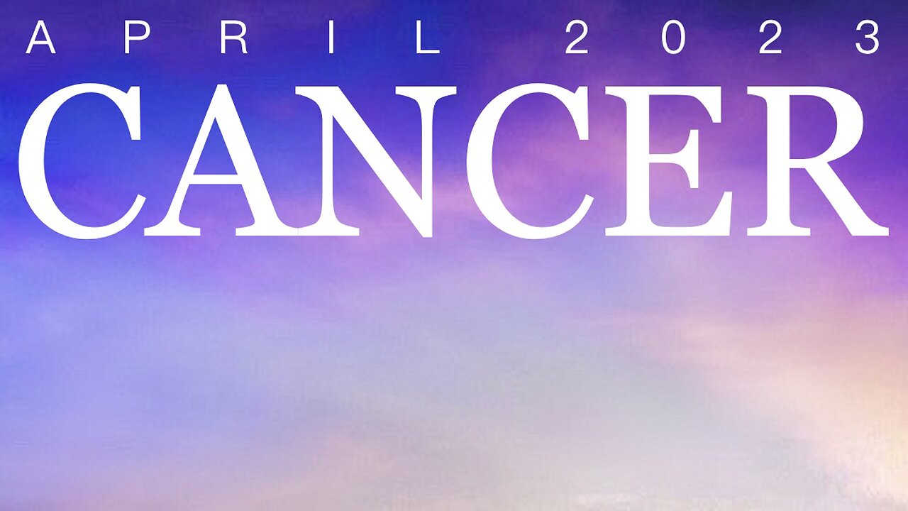 CANCER ♋️ April 2023 — Absolutely Transformational! A Must-Watch for Cancer, and Recommended for ANY SIGN with Cancer Placements in Their Rising and North Node. Possibly the Most Spiritually Expansive Reading I’ve Ever Done for Cancer.