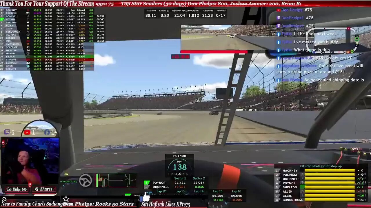 New Week, New Tracks. Lets Go NASCAR iRacing! KPtv