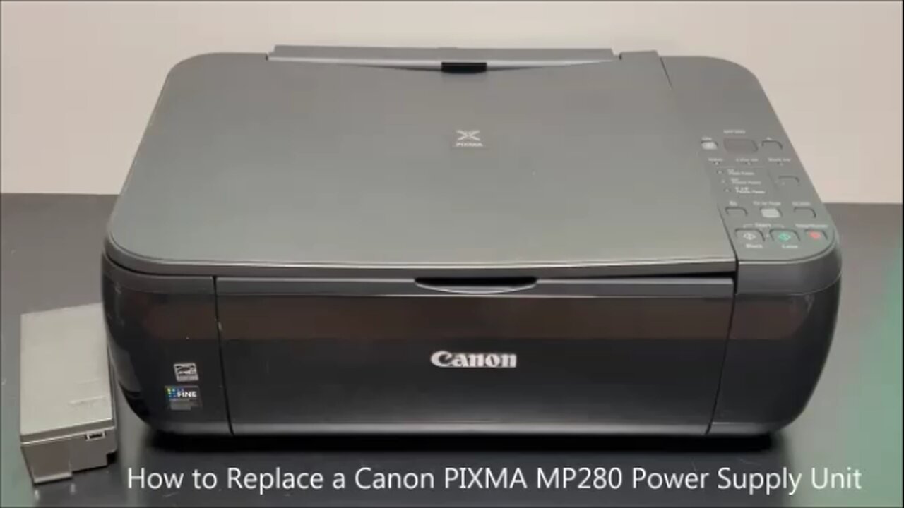 How to Replace a Canon PIXMA MP280 Power Supply Unit