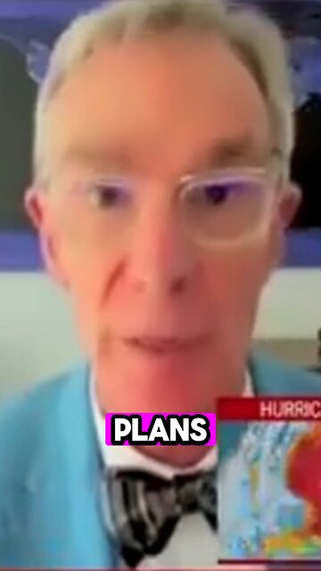 Bill Nye Says Voting Can Help Stop Hurricanes