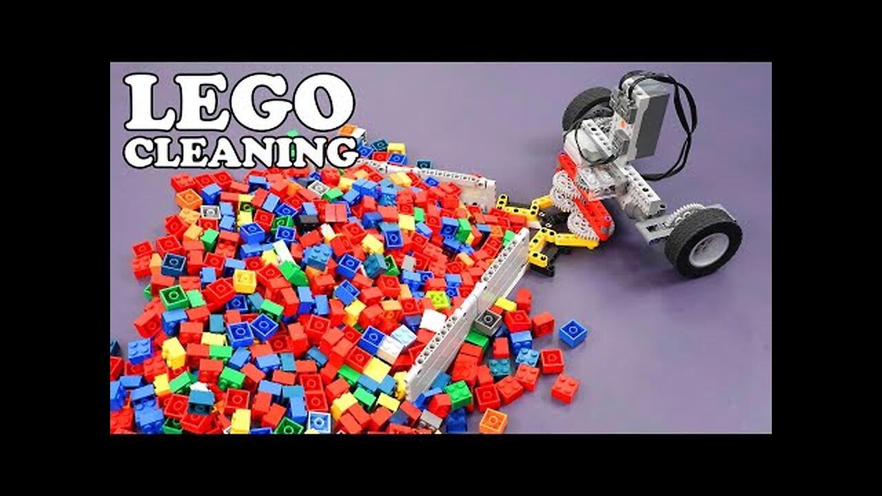 Building LEGO Car Cleaning: COLLECT +1000 Bricks