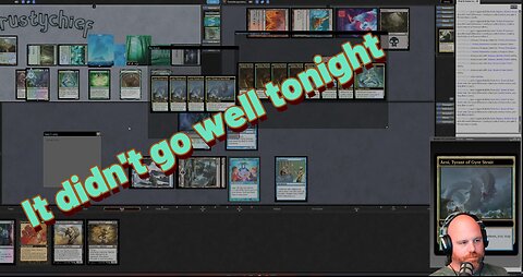 Playing some MTGO