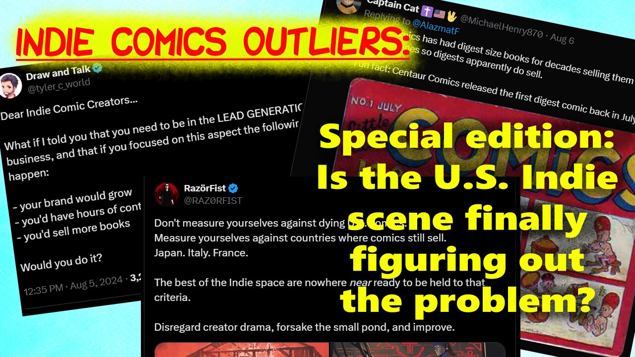 Indie Comic Outliers: Special Edition: Is the U.S. Indie Scene Finally Figuring Out the Problem?