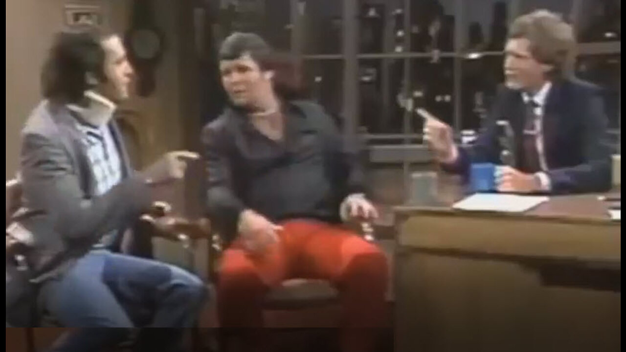 Andy Kaufman and Jerry Lawler.