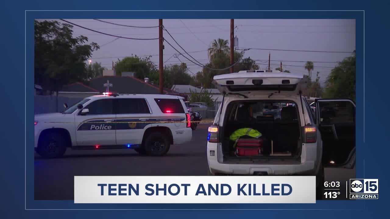 16-year-old found shot, killed in car near 27th Avenue and Bethany Home Road