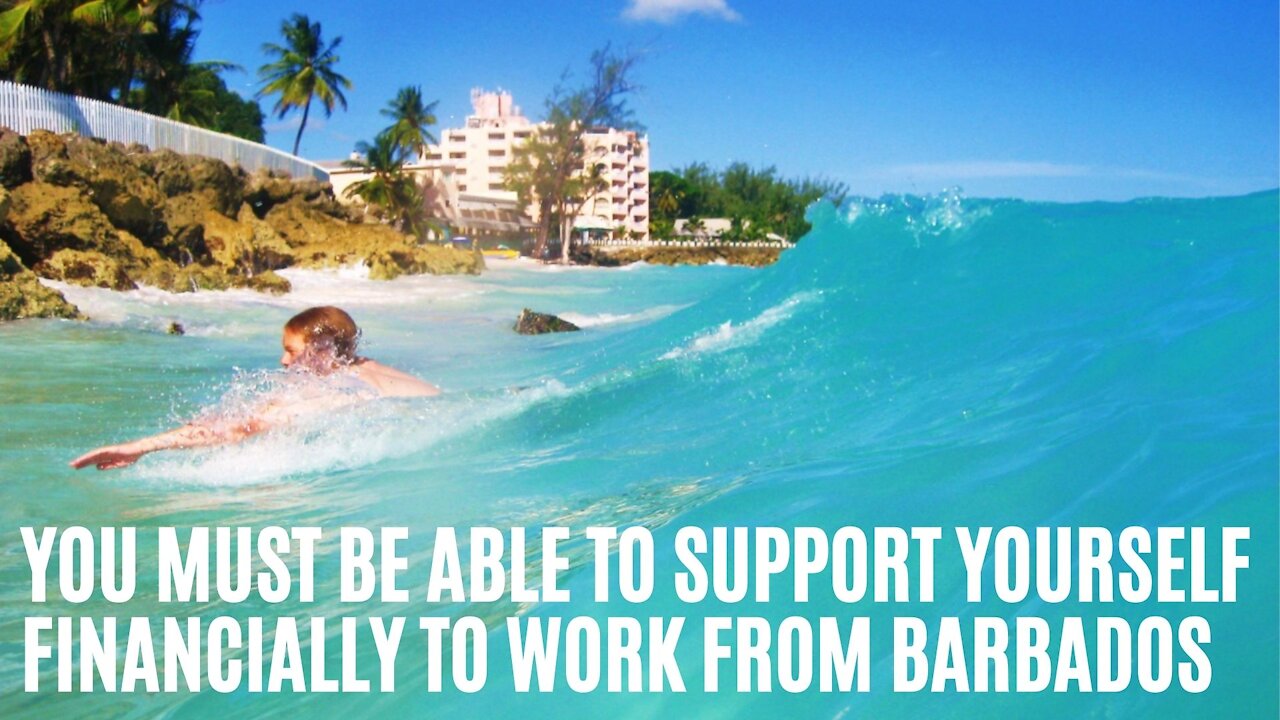 Canadians Need To Be Earning $66K A Year In Order To Work Remote From Barbados