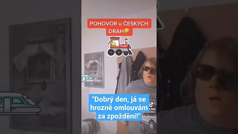 BYL jsem na POHOVORU u ČESKÝCH DRAH a HNED mě PŘIJALI!? #funny #shorts #viral