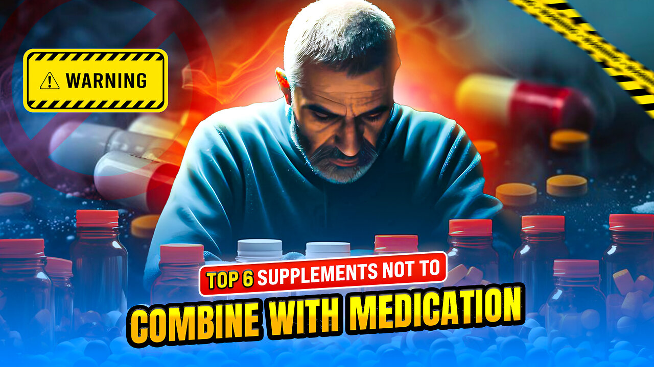 5 Supplements NEVER To Combine With THIS Medication!