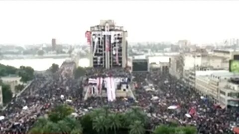 Security Forces Use Tear Gas And Live Fire Ammo Rounds At Iraq's Largest Protest Yet!