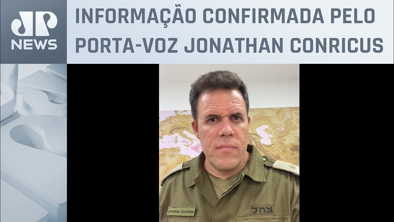 Porta-voz israelense diz que há brasileiros entre os reféns do Hamas