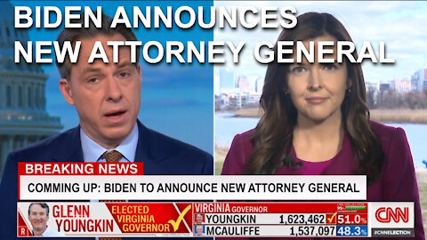 BIDEN ANNOUNCES NEW ATTORNEY GENERAL