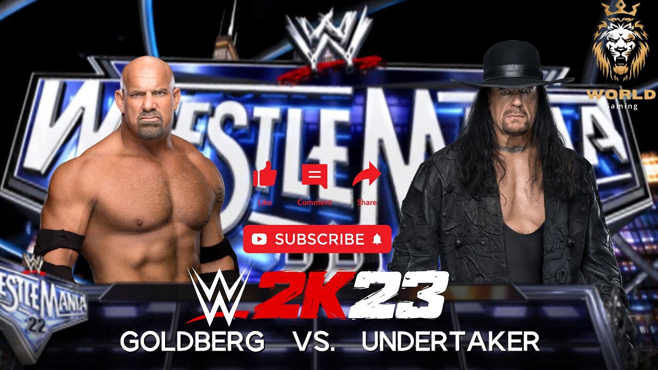 WWE 2K23 - Goldberg vs. The Undertaker