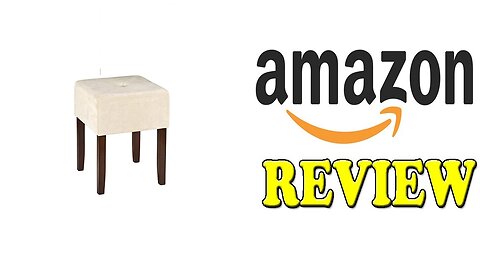 Hillsdale Bellamy Backless Vanity Stool Review