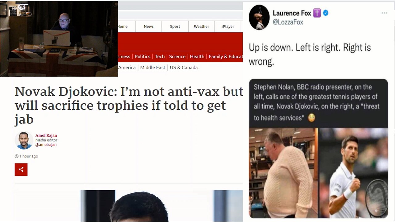 Novack Djokovic prepared to sacrifice trophies over COVID jab.