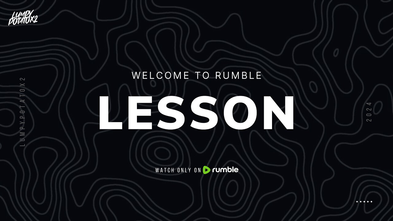 Welcome to Rumble - #RumbleTakeover