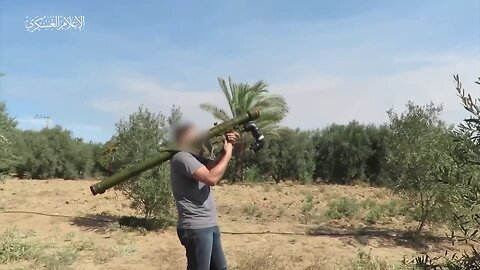 Palestinians using MANPADS