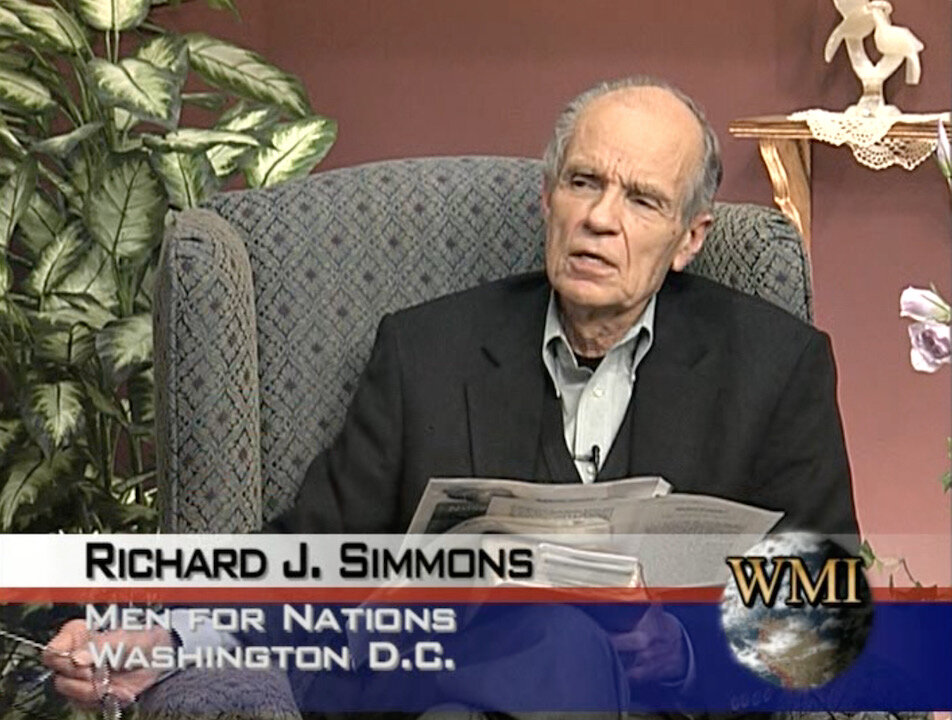 Richard Simmons - Men for Nations & 500,000 Men Part 3