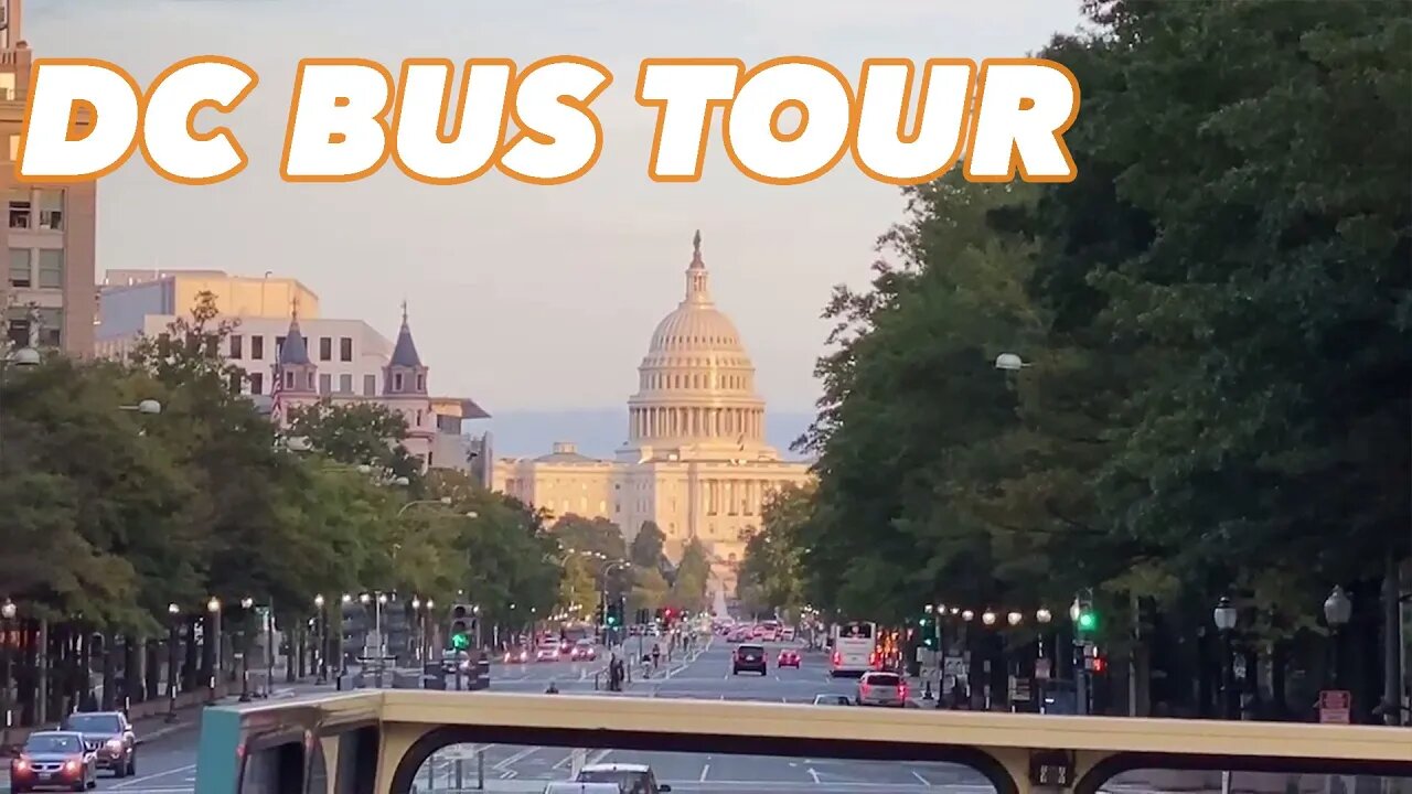 Washington DC Bus Tour (Full Ride 1.5 hour)