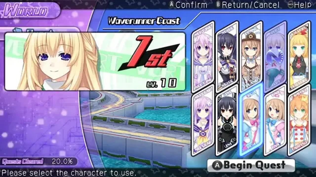 Shiny's Let's Play: Hyperdimension Neptunia U Action Unleashed Part 3