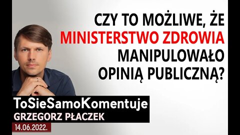 Czy to możliwe, że Ministerstwo Zdrowia manipulowało opinią publiczną?