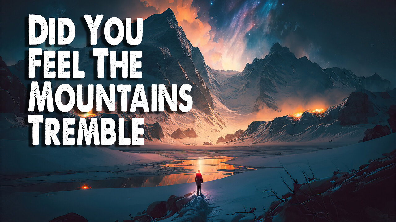 Did You Feel The Mountains Tremble (Worship Lyric Video)