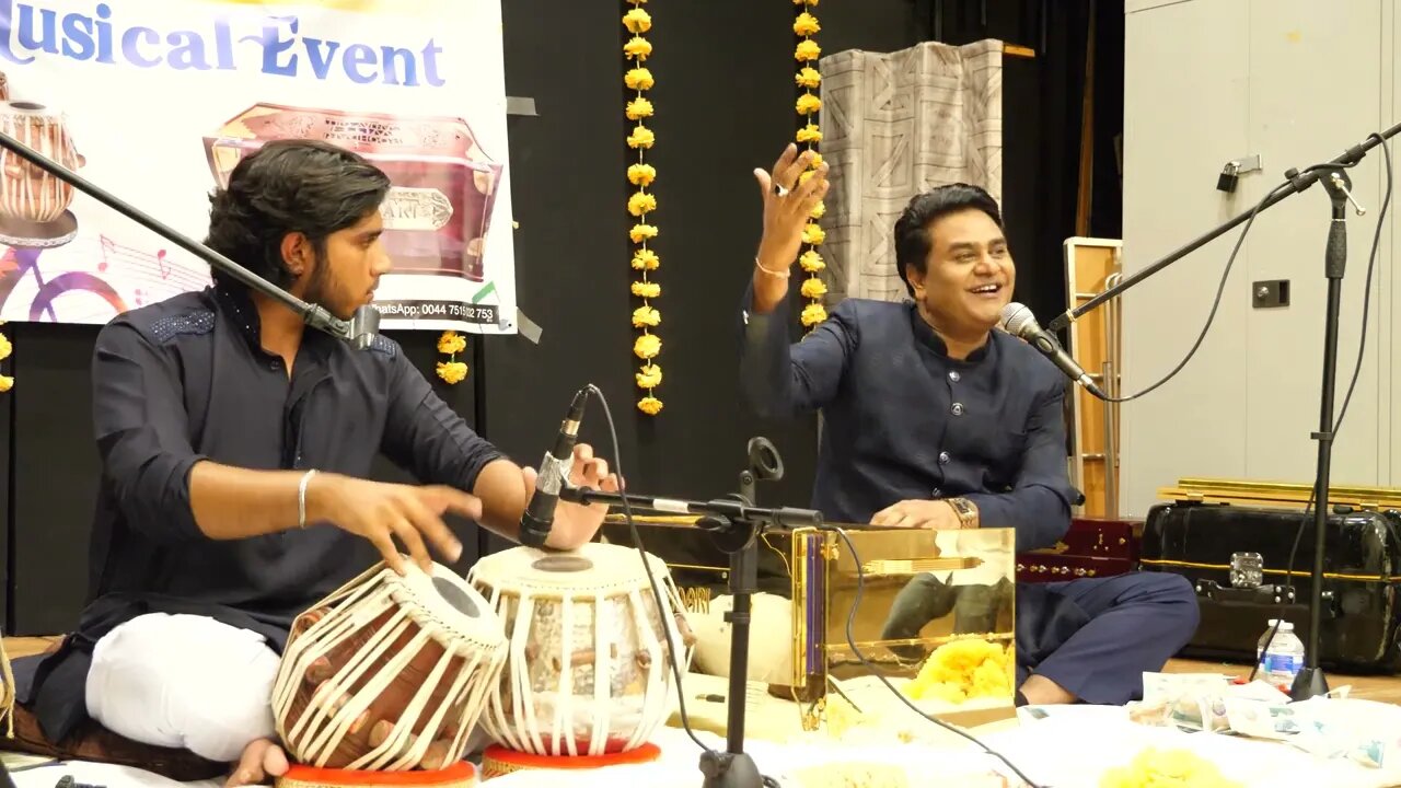 Mae ni mein kinnu USTAD SURINDER KHAN Concert August 2022 Part 11