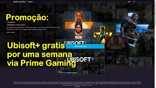 Ubisoft+ grátis por uma semana via Amazon Prime Gaming