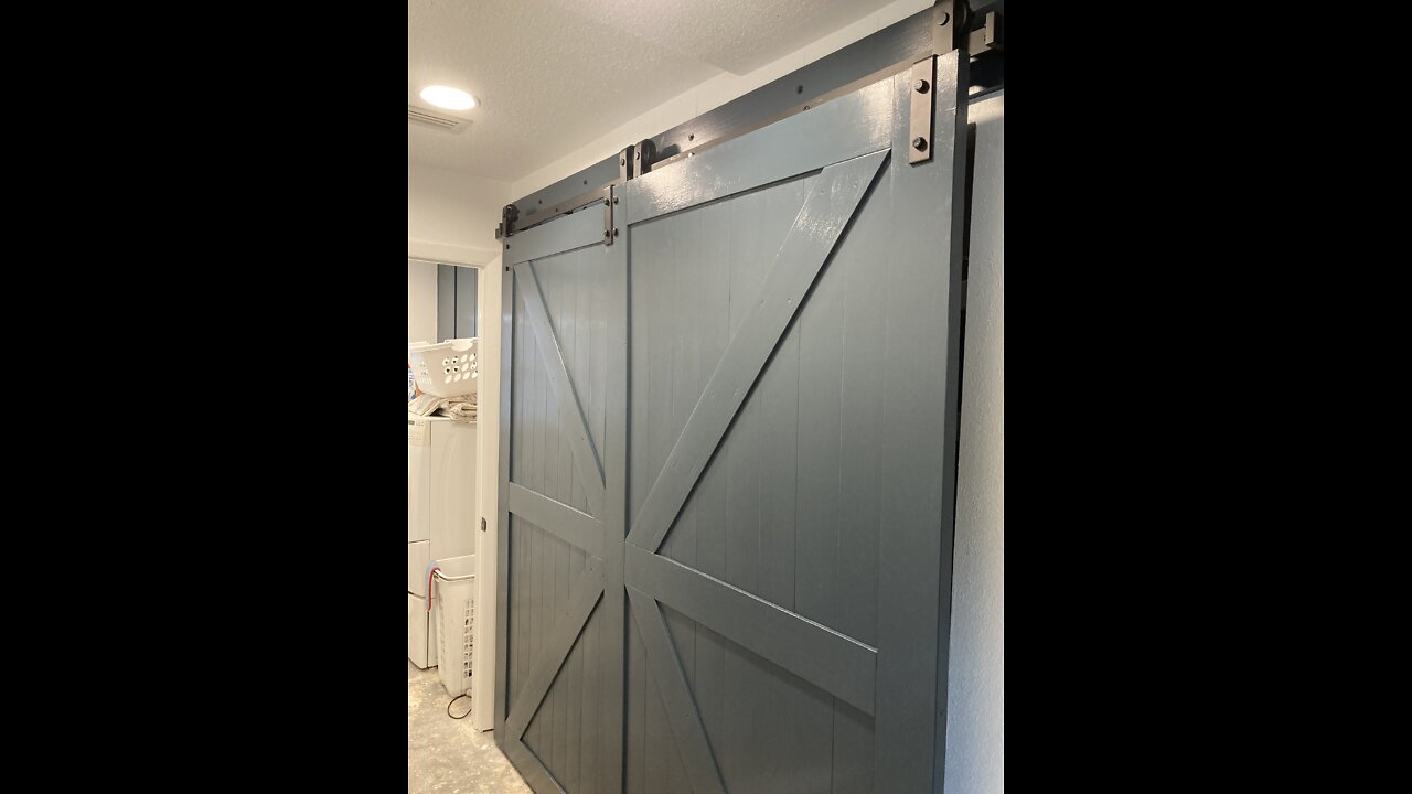 Our Beautiful Barn Doors That We Are Not Crazy About