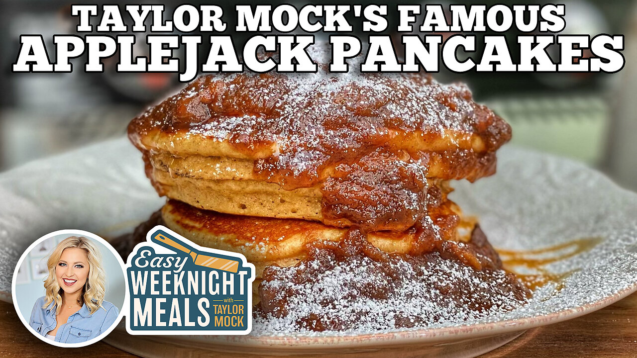 Taylor Mock's Famous Applejack Pancakes | Blackstone Griddles