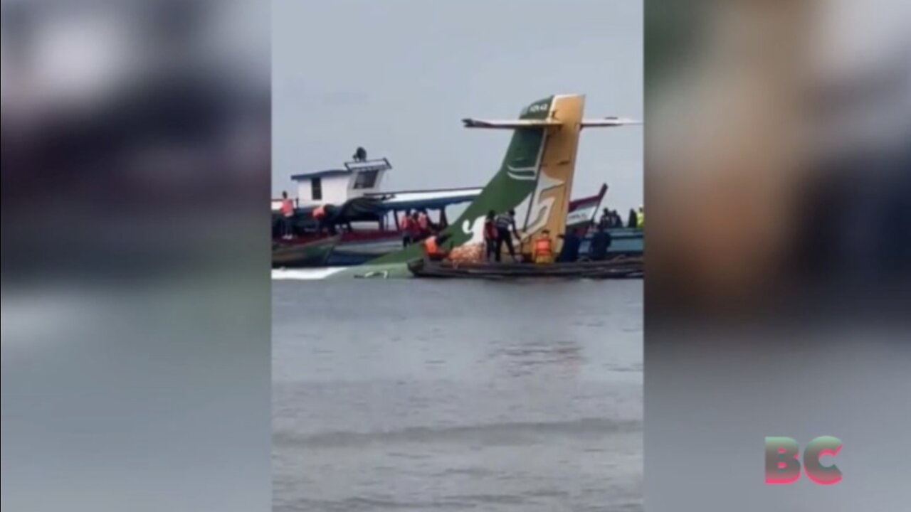 19 dead after commercial aircraft crashes into Lake Victoria in Tanzania