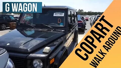 Copart Walk Around, Cheap G Wagon, Porsche, and More