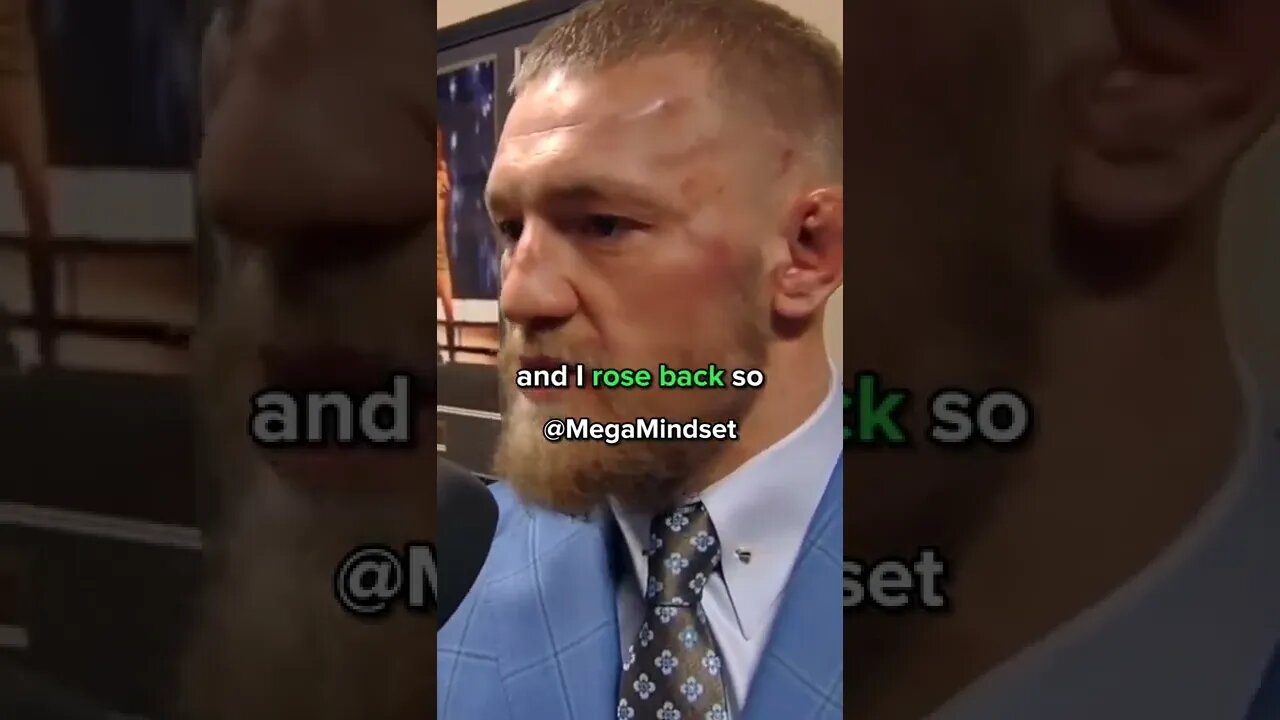 Conor McGregor interview after loss