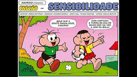 Cascão em-Sensibilidade | Gibis do Rapha 2