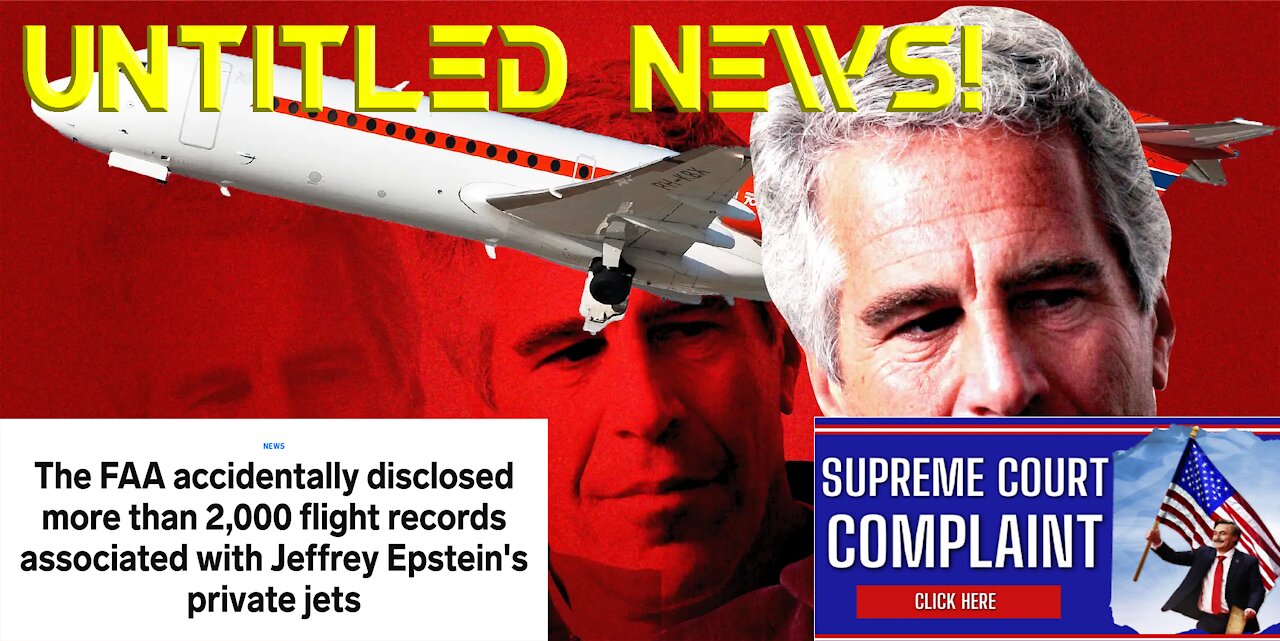 2,000 flight records associated w/ Jeffrey Epstein's private jets!