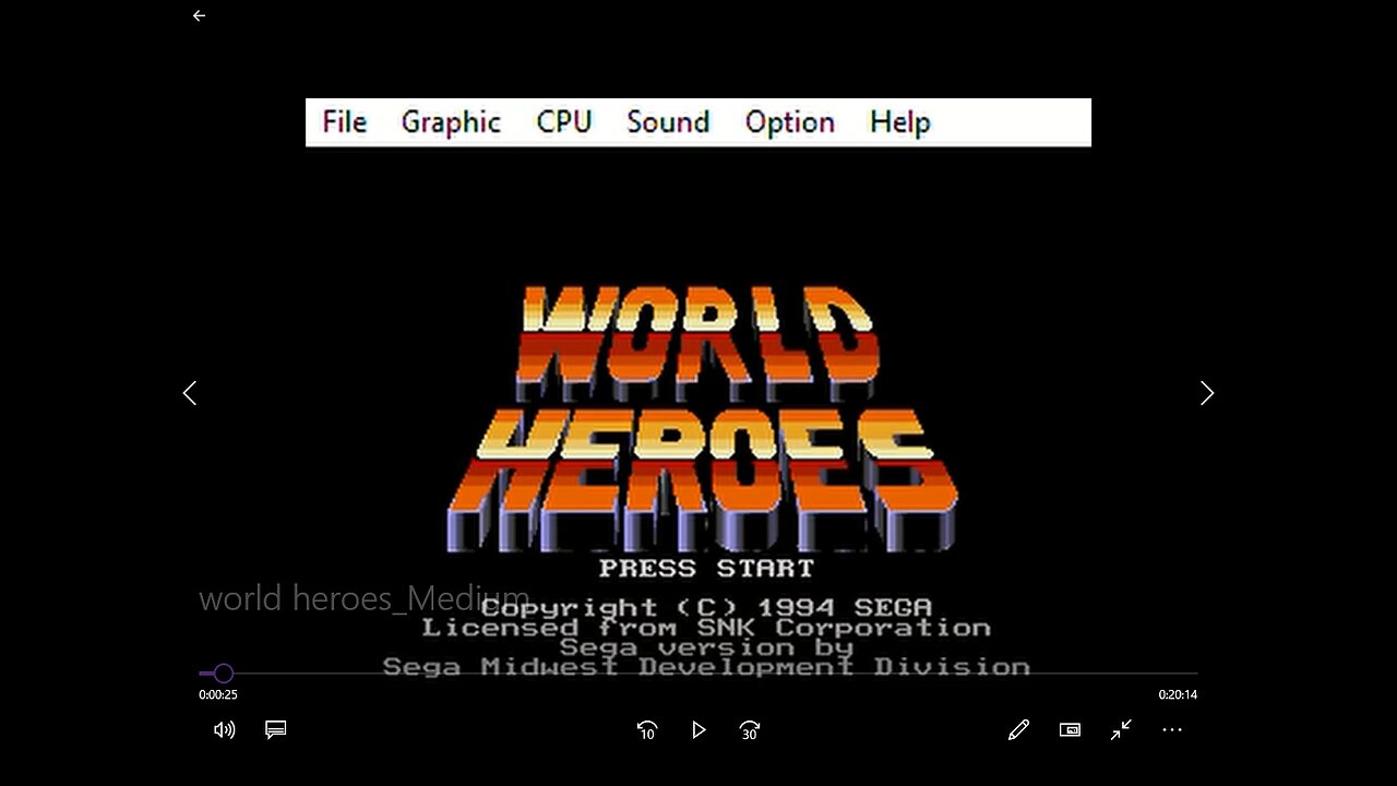 World Heroes play through