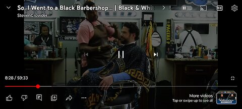 Crowder in the 💈 Barbershop pt. 2