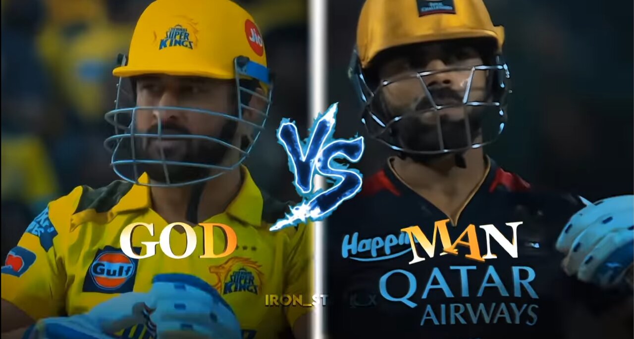 Indian ipl greatest match on glorious way 18 May 2024 Virat kohali vs ms dhoni/RCB vs CSK