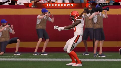 Taywan Taylor TD #Madden #Browns #TaywanTaylor #Receiving #Touchdown