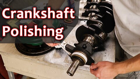 1977 Ford F250 351 Modified Rebuild Revival Part 4 | Crankshaft Polishing |