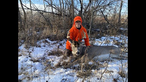 Youth whitetail hunt success!!